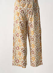 Pantalon large beige AGATHE & LOUISE pour femme seconde vue