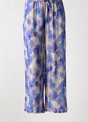 Pantalon large bleu AGATHE & LOUISE pour femme seconde vue