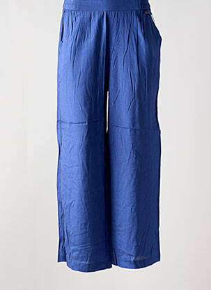Pantalon large bleu AGATHE & LOUISE pour femme