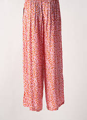 Pantalon large rose AGATHE & LOUISE pour femme seconde vue