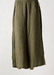Pantalon large vert AGATHE & LOUISE pour femme seconde vue