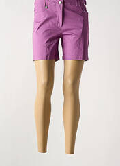 Short violet AGATHE & LOUISE pour femme seconde vue