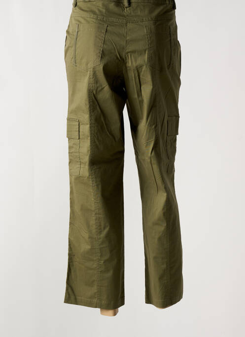 Pantalon cargo poches taille normale vert AGATHE & LOUISE femme