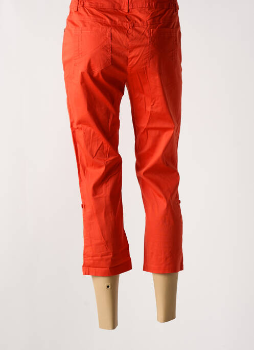 Pantacourt coupe droite taille normale rouge AGATHE & LOUISE femme