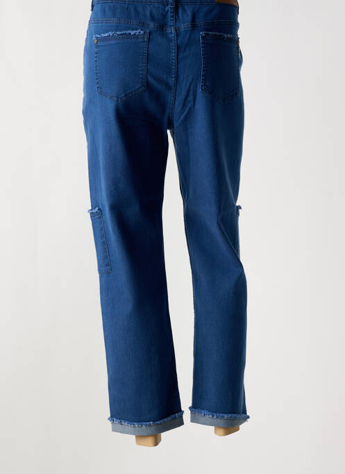 Jeans coupe droite bleu AGATHE & LOUISE pour femme