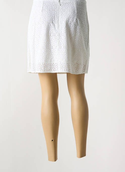 Jupe courte blanc AGATHE & LOUISE pour femme