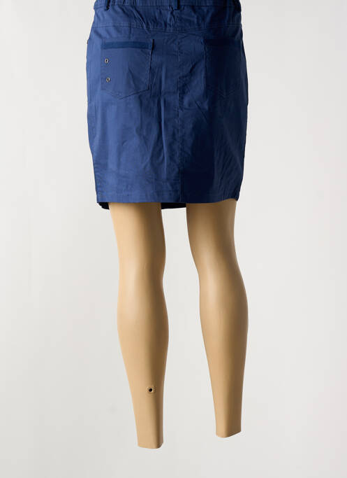 Jupe courte bleu AGATHE & LOUISE pour femme