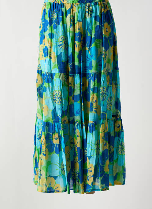 Jupe longue bleu L'ATELIER D'ANNA pour femme