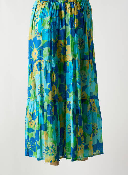 Jupe longue bleu L'ATELIER D'ANNA pour femme