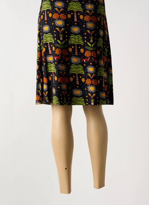 Jupe mi-longue noir AGATHE & LOUISE pour femme