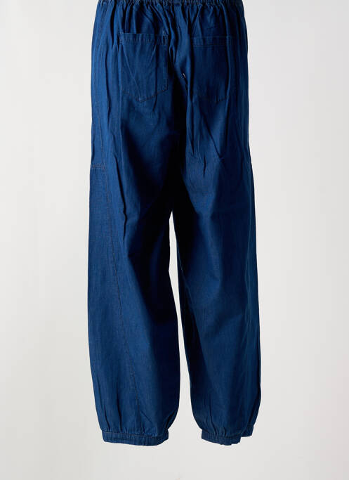 Pantalon cargo bleu AGATHE & LOUISE pour femme