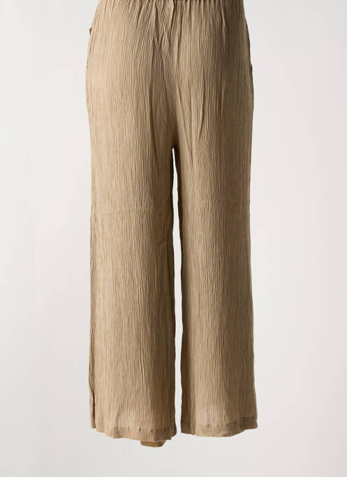 Pantalon large beige AGATHE & LOUISE pour femme