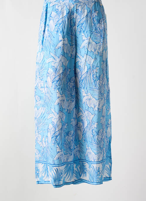 Pantalon large bleu AGATHE & LOUISE pour femme