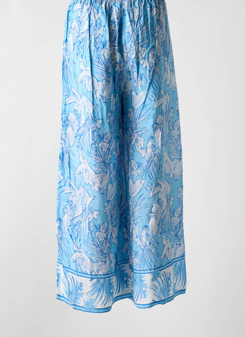 Pantalon large bleu AGATHE & LOUISE pour femme