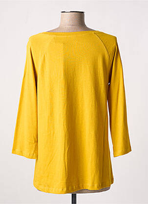 T-shirt manches 3/4 manches 3/4 jaune L'ATELIER D'ANNA femme
