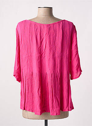 Blouse manches courtes manches courtes rose AGATHE & LOUISE femme