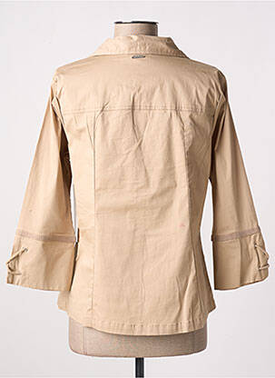 Blazer poches beige AGATHE & LOUISE femme