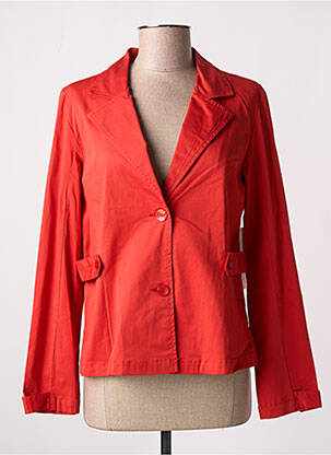 Blazer poches rouge AGATHE & LOUISE femme