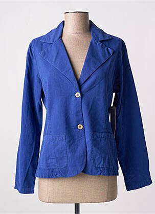 Blazer poches bleu AGATHE & LOUISE femme