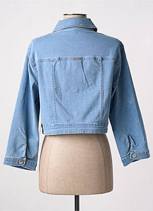 Veste casual poches bleu AGATHE & LOUISE femme