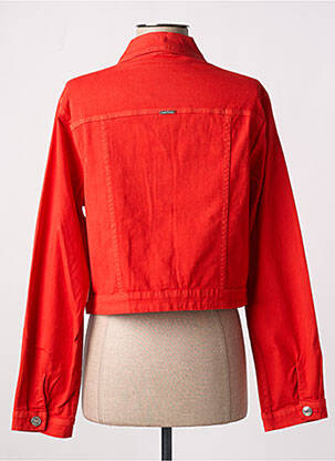 Veste casual poches orange AGATHE & LOUISE femme