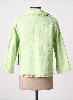 Blazer fausses poches vert AGATHE & LOUISE femme