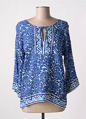 Blouse bleu AGATHE & LOUISE pour femme seconde vue