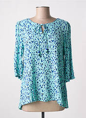 Blouse bleu AGATHE & LOUISE pour femme seconde vue