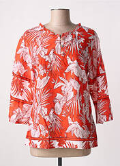 Blouse orange AGATHE & LOUISE pour femme seconde vue