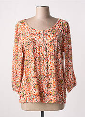 Blouse orange AGATHE & LOUISE pour femme seconde vue
