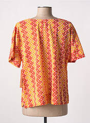 Chemisier orange AGATHE & LOUISE pour femme seconde vue