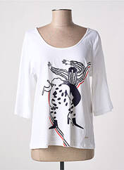 T-shirt blanc AGATHE & LOUISE pour femme seconde vue