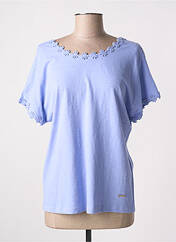 T-shirt violet AGATHE & LOUISE pour femme seconde vue