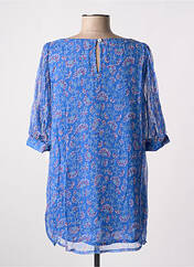 Tunique manches courtes bleu AGATHE & LOUISE pour femme seconde vue
