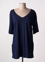 Tunique manches courtes bleu AGATHE & LOUISE pour femme seconde vue