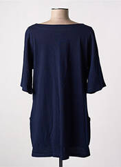 Tunique manches courtes bleu AGATHE & LOUISE pour femme seconde vue