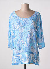 Tunique manches longues bleu AGATHE & LOUISE pour femme seconde vue