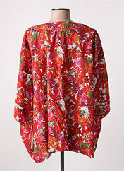 Veste kimono rouge AGATHE & LOUISE pour femme seconde vue