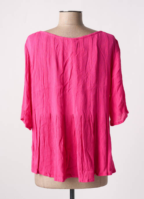 Blouse manches courtes manches courtes rose AGATHE & LOUISE femme