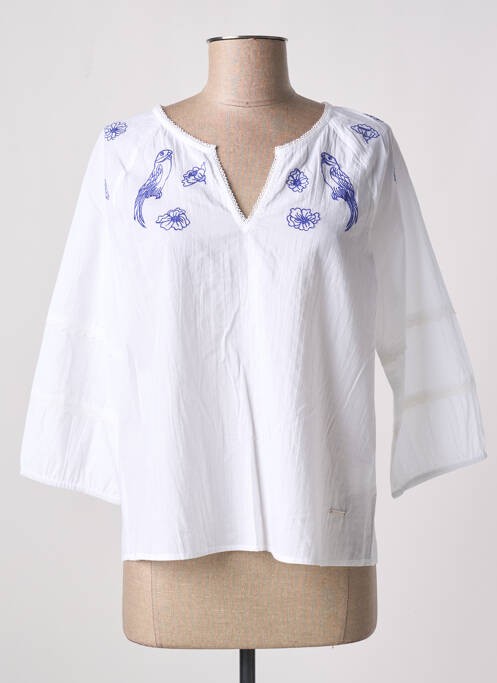 Blouse blanc AGATHE & LOUISE pour femme