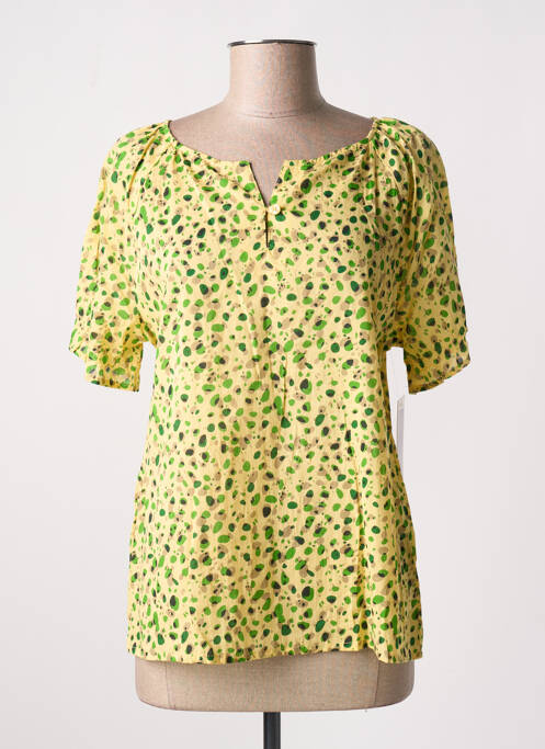Blouse jaune AGATHE & LOUISE pour femme