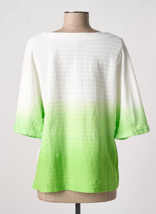 Gilet manches longues vert AGATHE & LOUISE pour femme