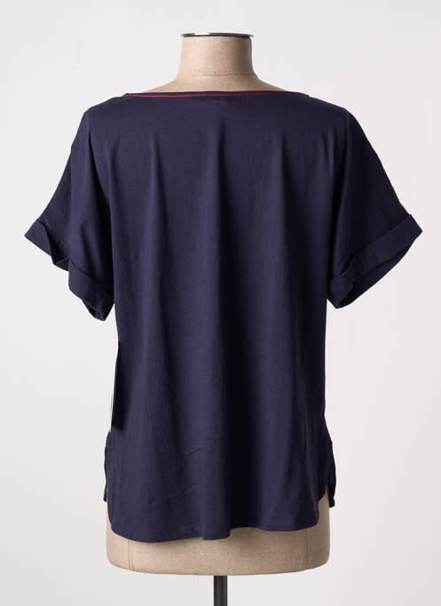 T-shirt bleu AGATHE & LOUISE pour femme