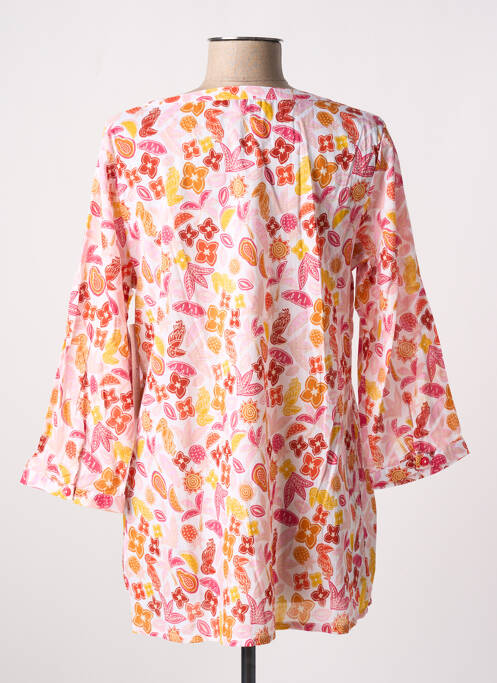 Tunique manches longues orange AGATHE & LOUISE pour femme