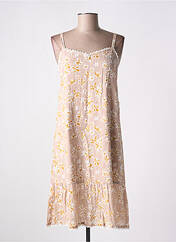 Robe mi-longue beige AGATHE & LOUISE pour femme seconde vue