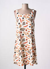 Robe mi-longue beige AGATHE & LOUISE pour femme seconde vue