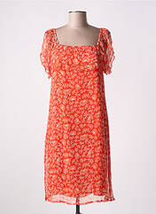Robe mi-longue orange AGATHE & LOUISE pour femme seconde vue
