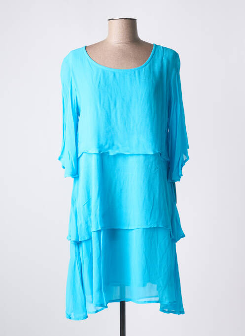 Robe courte bleu AGATHE & LOUISE pour femme