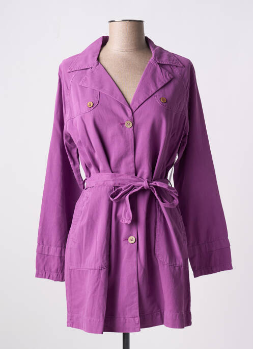 Robe courte violet AGATHE & LOUISE pour femme