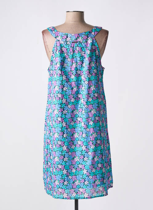 Robe mi-longue bleu AGATHE & LOUISE pour femme